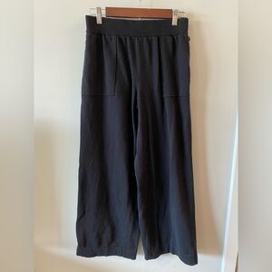 Kate Spade Black Sweat Pant Wide-Leg